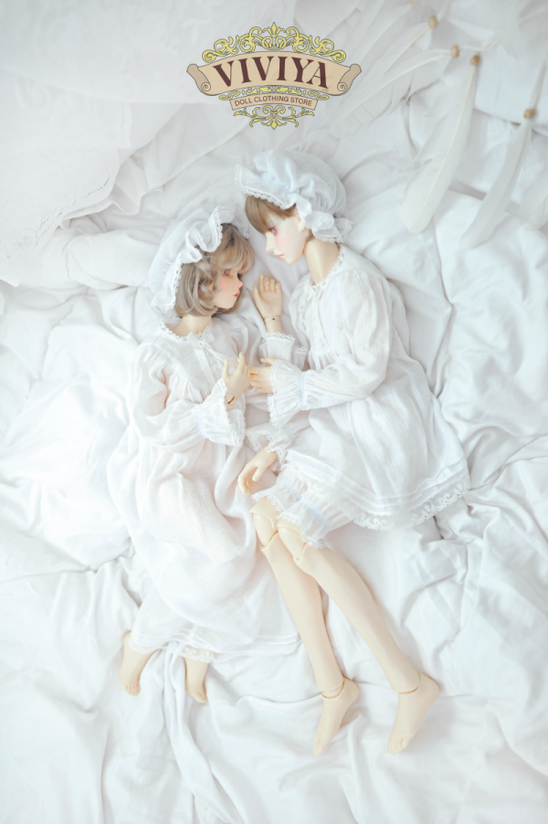 비비야 양품점,Simple feather Night-gown SD & MSD